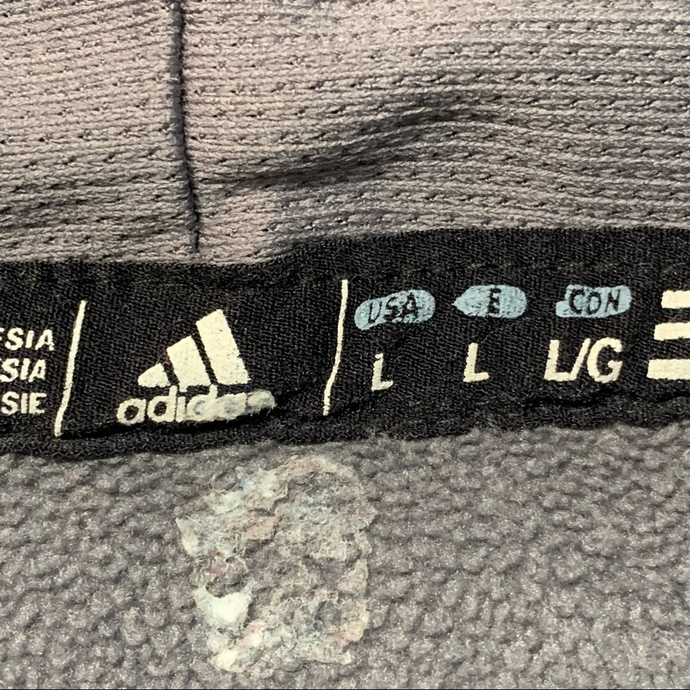 Adidas Climawarm San Antonio Spurs NBA Long Sleeve Pullover Hoodie Size L - Picture 9 of 16